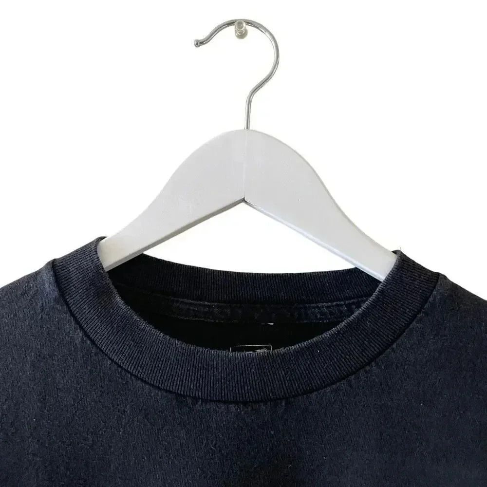 Vans Men Black Cotton Soft Lightweight Minimalist Classic T-Shirt SZ M # 1035 - Picture 2 of 12